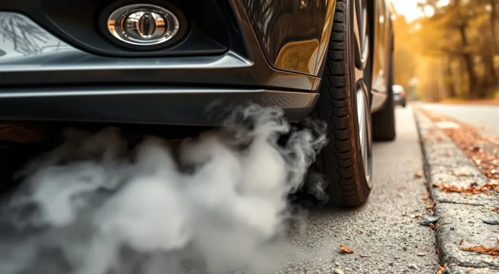 Carro automático com cheiro de embreagem queimada