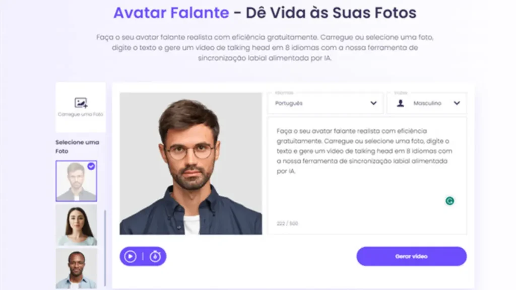 Como Fazer um Vídeo de Avatar Falente de Alta Qualidade Como Fazer um Vídeo de Avatar Falente de Alta Qualidade