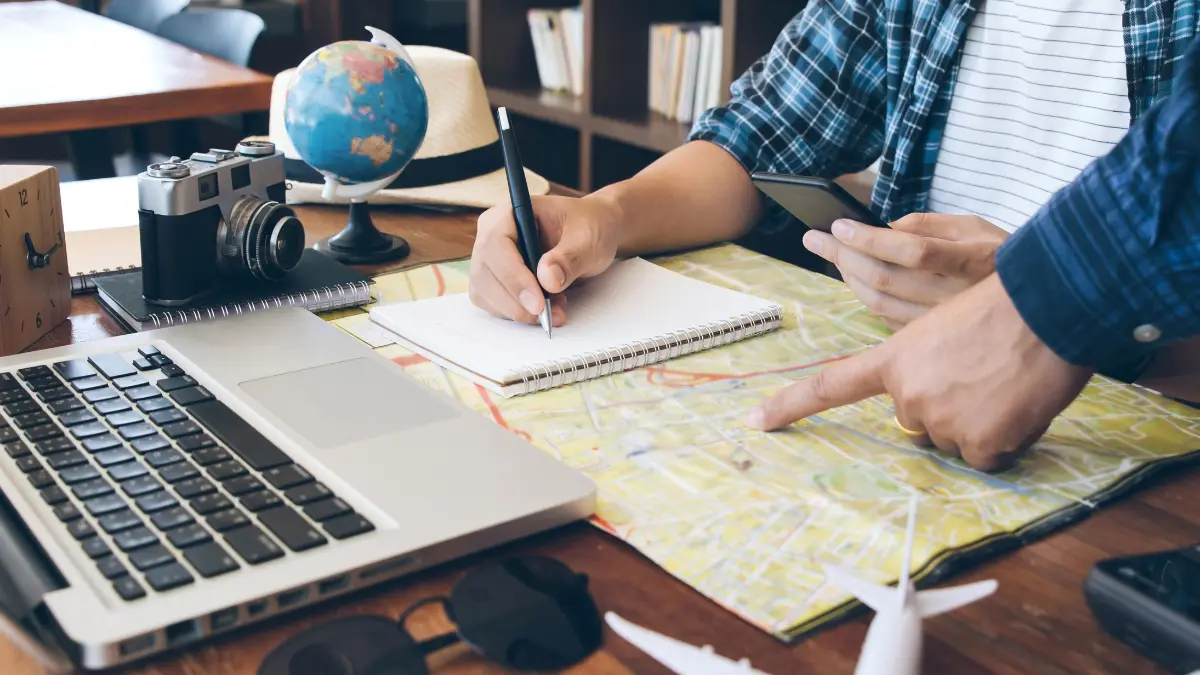 Como montar um roteiro de viagem