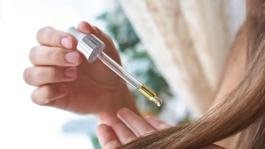 Óleos vegetais para cabelo Óleos vegetais para cabelo