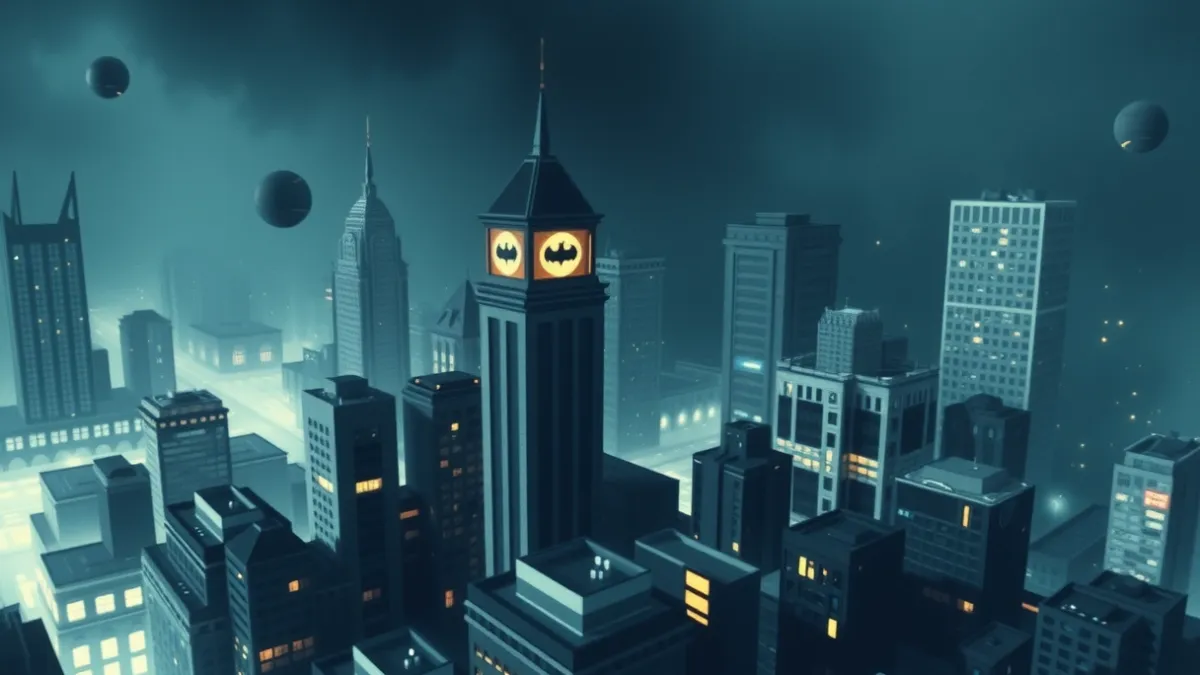 A cidade de Gotham na visão sombria de Christopher Nolan